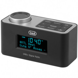 Radiosveglia DAB DAB+ FM RDS AUX-IN USB CHARGE Trevi RC 80D6 DAB