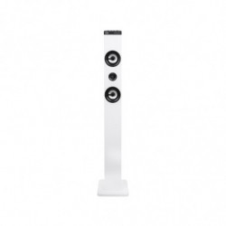 Soundtower Altoparlante a Torre 2.1 40W Bluetooth USB SD AUX-IN Trevi XT 101 BT Bianco