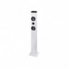 Soundtower Altoparlante a Torre 2.1 40W Bluetooth USB SD AUX-IN Trevi XT 101 BT Bianco