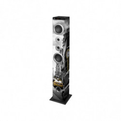 Soundtower Altoparlante a Torre 2.1 50W Bluetooth USB SD AUX-IN Trevi XT 104 BT NY Taxi