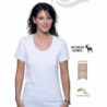 Maglia donna a manica corta in cotone interlock felpato Leable 259-326