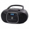 Stereo Portatile Boombox CD DAB DAB+ USB Cassetta AUX-IN Trevi CMP 576 DAB