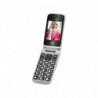 Telefono Cellulare con Doppio Display e Apertura a Conchiglia Trevi FLEX PLUS 55 Silver