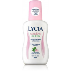 LYCIA SENSITIVE ME & YOU DEODORANTE VAPO CON MELISSA E FIORI D'ACQUA PROTEZIONE 48H 75 ML.