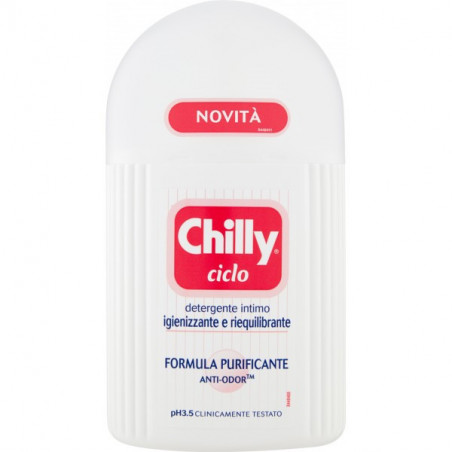 CHILLY DETERGENTE INTIMO CICLO 200 ML.