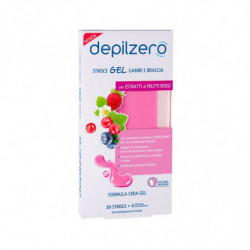 DEPILZERO 24 STRISCE DEPILATORIE PER GAMBE E BRACCIA