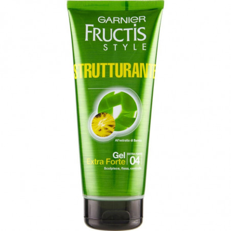 GARNIER FRUCTIS STYLE GEL STRUTTURANTE EXTRA FORTE ALL'ESTRATTO DI BAMBÙ 200 ML.