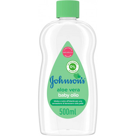 JOHNSON'S BABY OLIO PER IL CORPO ALL'ALOE VERA 500 ML.