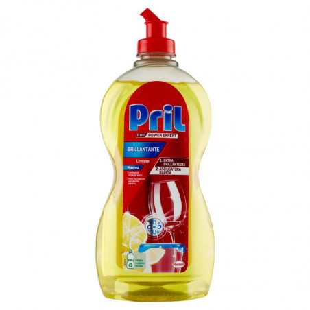 PRIL DUO POWER EXPERT BRILLANTANTE PER LAVASTOVIGLIE AL LIMONE 500 ML.