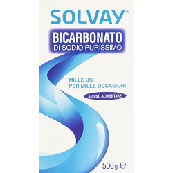 SOLVAY BICARBONATO DI SODIO 500 GR.