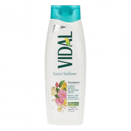 VIDAL LISCIO SUBLIME SHAMPOO PER CAPELLI CRESPI DIFFICILI DA LISCIARE 250 ML.