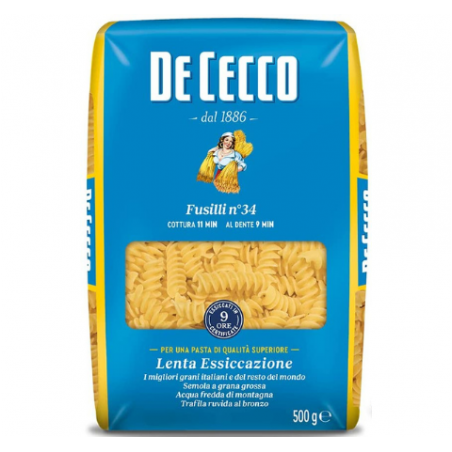 DE CECCO FUSILLI Nº34 500 GR.