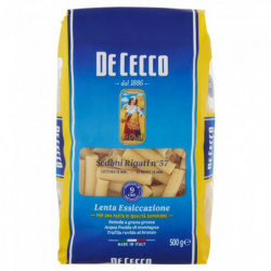 DE CECCO SEDANI RIGATI Nº57 500 GR.