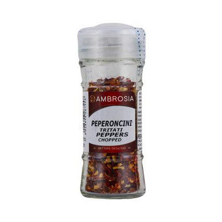 AMBROSIA PEPERONCINI TRITATI IN VETRO 25 GR.