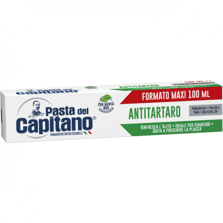 PASTA DEL CAPITANO DENTIFRICIO ANTITARTARO 100ML