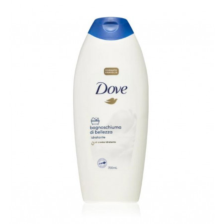 DOVE BAGNOSCHIUMA DI BELLEZZA IDRATANTE 700 ML.