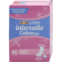 LINES INTERVALLO COTTON SOFT REGULAR 40 SALVASLIP