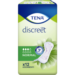 TENA DISCREET NORMAL - 12 ASSORBENTI