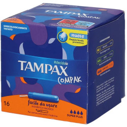 TAMPAX COMPAK SUPER PLUS - 16 ASSORBENTI INTERNI