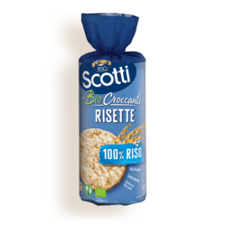 SCOTTI GALLETTE DI RISO - BIO CROCCANTI RISETTE 100% RISO 150 GR.