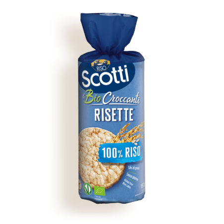 SCOTTI GALLETTE DI RISO - BIO CROCCANTI RISETTE 100% RISO 150 GR.