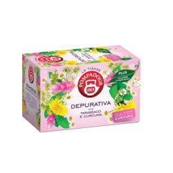 POMPADOUR TISANA DEPURATIVA PLUS CON TARASSACO E CURCUMA - 18 FILTRI