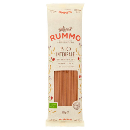 RUMMO SPAGHETTI INTEGRALI BIO N°3 500 GR.