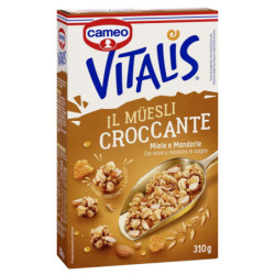 VITALIS IL MÜESLI CROCCANTE CON MIELE E MANDORLE 310 GR.