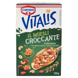 VITALIS IL MÜESLI CROCCANTE CON FRUTTA SECCA 310 GR.