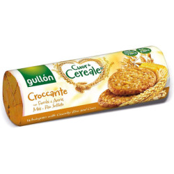 GULLÓN CUOR DI CEREALE CROCCANTE BISCOTTI CON FIOCCHI DI AVENA, MAIS E RISO SOFFIATO 265 GR.