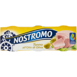 NOSTROMO TONNO IN OLIO D'OLIVA 3X70 GR.