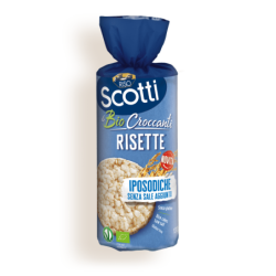 SCOTTI GALLETTE DI RISO - BIO CROCCANTI RISETTE IPOSODICHE 130 GR.