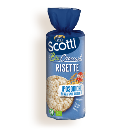 SCOTTI GALLETTE DI RISO - BIO CROCCANTI RISETTE IPOSODICHE 130 GR.