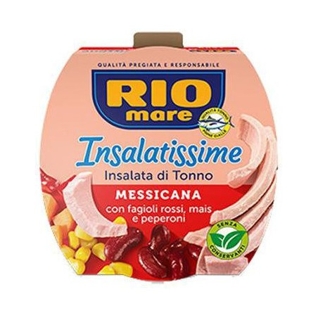 RIO MARE INSALATISSIME INSALATA DI TONNO MESSICANA 160 GR.