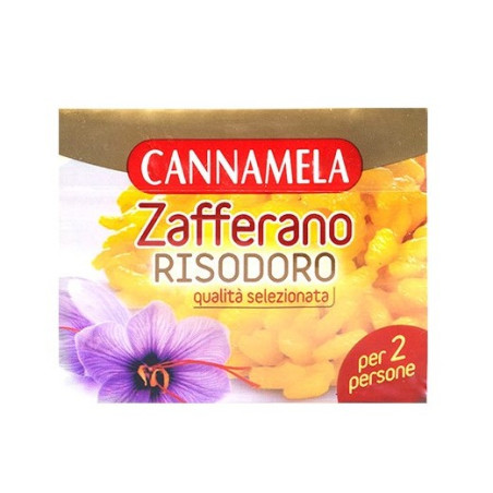 CANNAMELA ZAFFERANO RISODORO PURISSIMO 1 BUSTINA 10 MG.