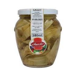 AMATO CARCIOFI A SPICCHI IN VASO ORCIO DA 580 ML.