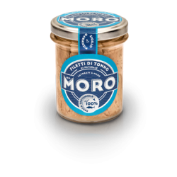 MORO TONNO AL NATURALE IN VETRO 190 GR.