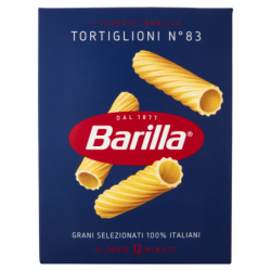 BARILLA TORTIGLIONI N°83 500 GR.