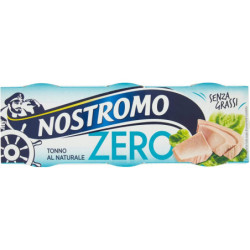 NOSTROMO ZERO TONNO AL NATURALE SENZA GRASSI 3X65 GR.