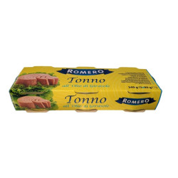 ROMERO TONNO ALL'OLIO DI GIRASOLE 3x80 GR.