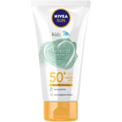 NIVEA SUN KIDS MINERAL PROTEZIONE UV CON ALOE VERA ORGANICA 50+ SPF 150 ML.