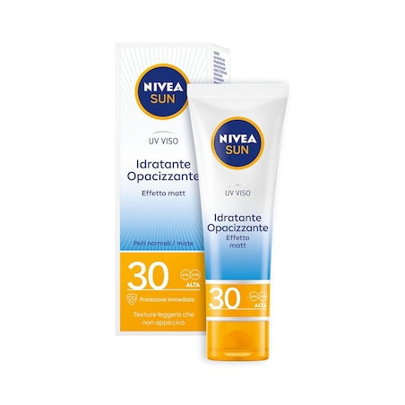 NIVEA SUN UV VISO IDRATANTE OPACIZZANTE PROTEZIONE 30 SPF 50 ML