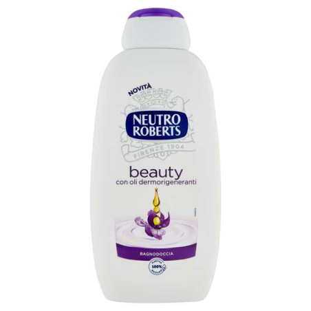 NEUTRO ROBERTS BEAUTY BAGNODOCCIA CON OLI DERMORIGENERANTI 600 ML.