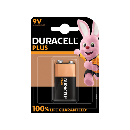 DURACELL PILE PLUS 100 9V