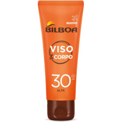 BILBOA CREMA VISO E CORPO CON PROTEZIONE SPF 30 DA 75 ML.