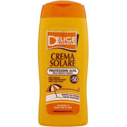 DELICE SOLAIRE CREMA SOLARE PROTEZIONE ALTA 50 SPF 250 ML.