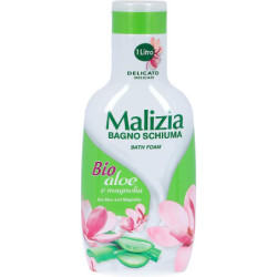 MALIZIA BAGNO SCHIUMA BIO ALOE E MAGNOLIA 1 L.