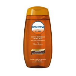 LEOCREMA SOLARE DOCCIA DOPOSOLE SETIFICANTE CON OLIO DI ARGAN 300 ML.