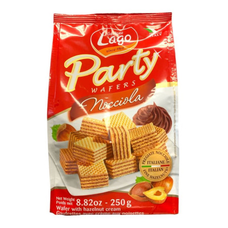 GASTONE LAGO PARTY WAFERS ALLA NOCCIOLA 250 GR.