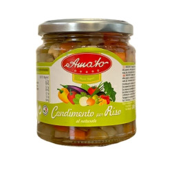 AMATO CONDIMENTO PER RISO AL NATURALE 314 ML.